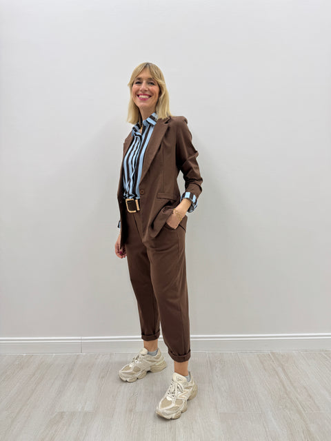 Blazer Moon Spring Marrone