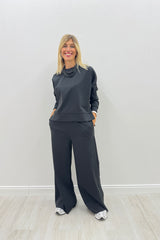 Pantalone Rhianna PALAZZO Nero