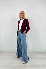 Blazer Ambra Bordeaux