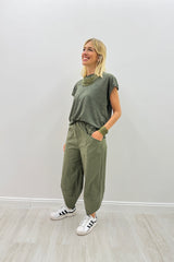T-shirt Kia LINO Militare