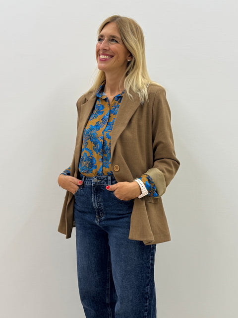 Blazer Caterina Camel