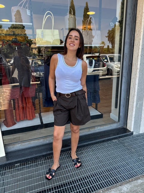 Canottiera Jam Bianca