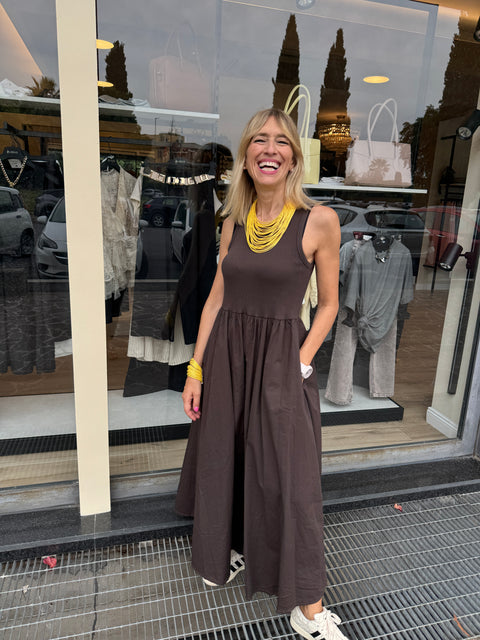 Brown Angela Dress