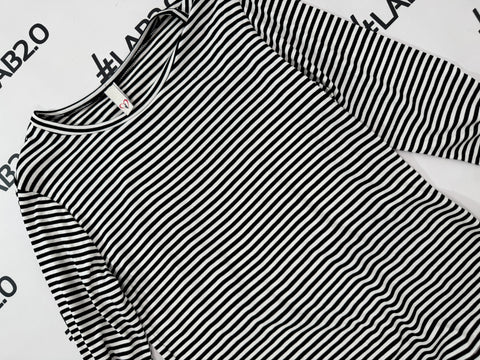 Maglietta Righe Nero-Bianco