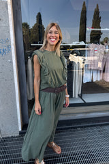 Giuliana Military Culotte Trousers