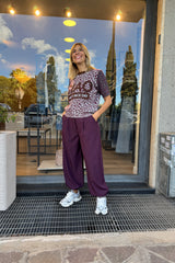 Pantalone Elisa Prugna