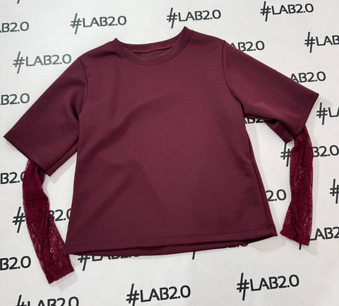 Maglietta Vale Bordeaux