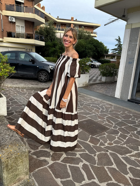 Abito Lipari Marrone