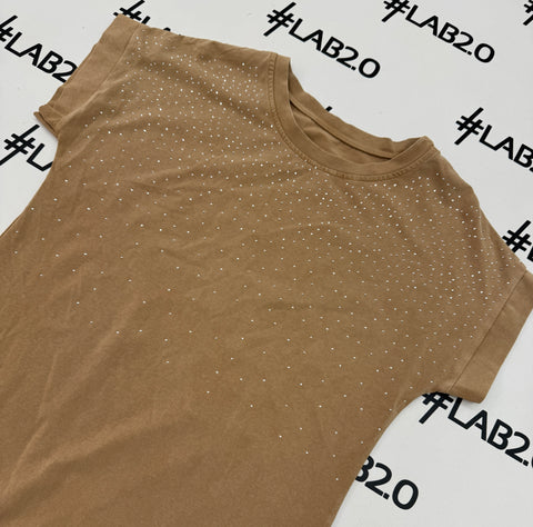 Brill Washed Camel Dress
