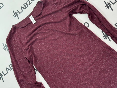 Basic Lurex Bordeaux