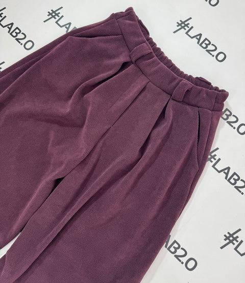 Pantalone Cleo Prugna