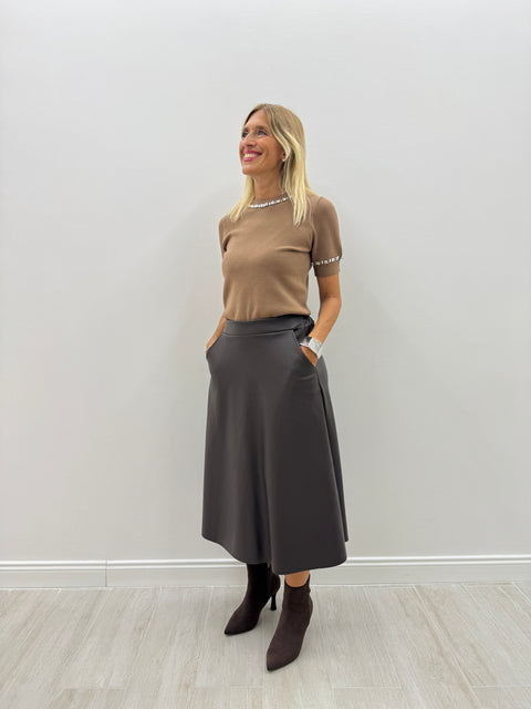 Diana Camel Sweater