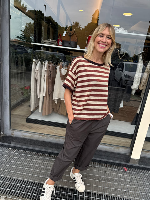 Brown Lisetta T-shirt
