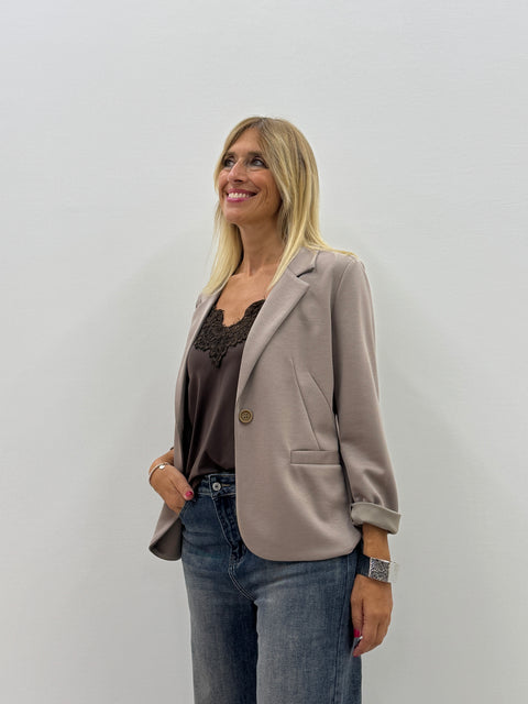 Ambra Taupe Blazer