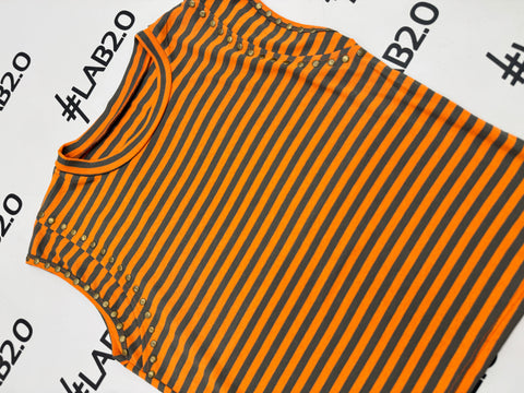 T-shirt Mina orange militaire
