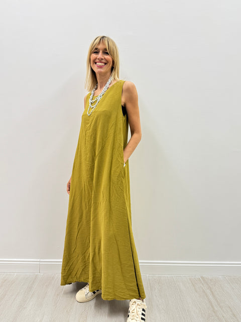 Vieste Green Dress