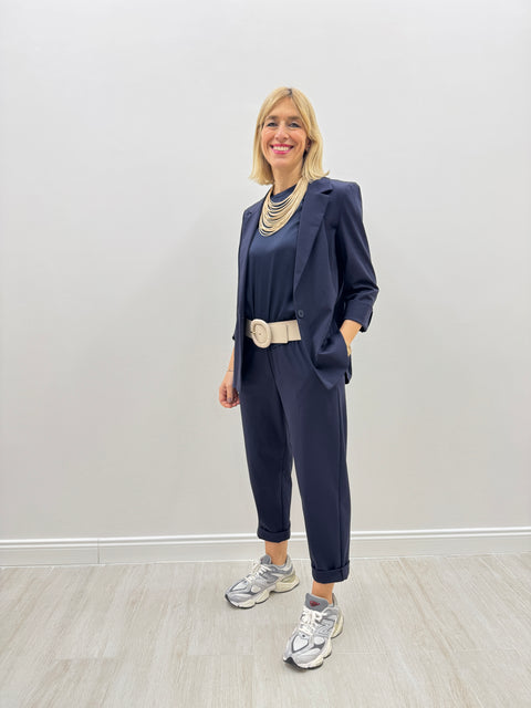 Pantalone Moon Spring Blu