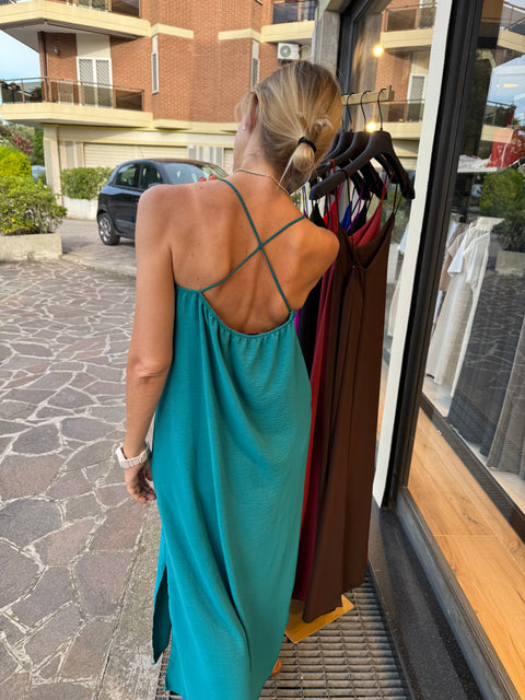 Vestido Betta Turquesa