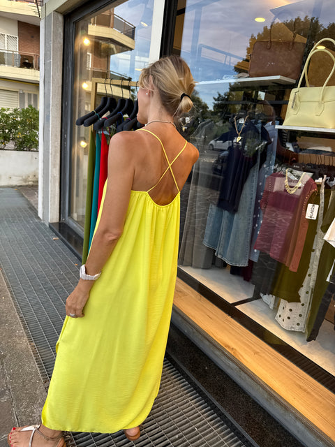 Vestido Betta Amarillo