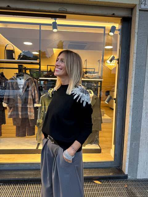 Maglioncino Giovanna Nero