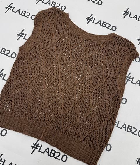 Brown Samy Vest
