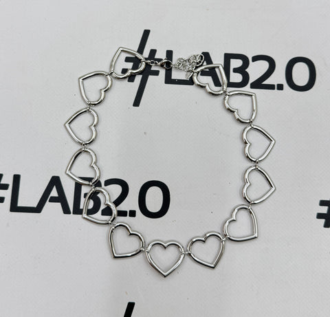 Juliette silver necklace