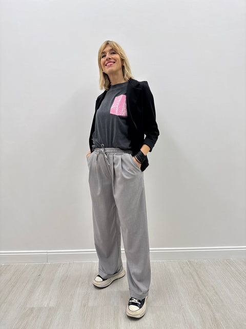 Pantalone Jenny Grigio