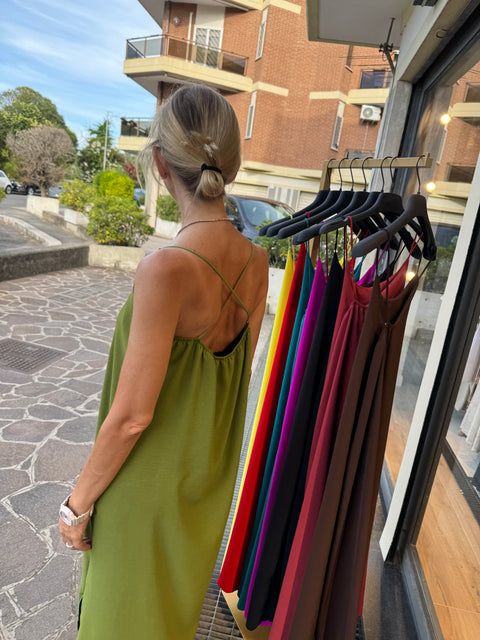 Vestido Betta Verde