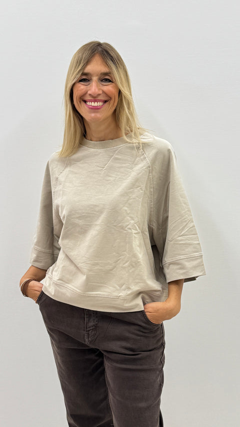 Felpa Fabiana Beige