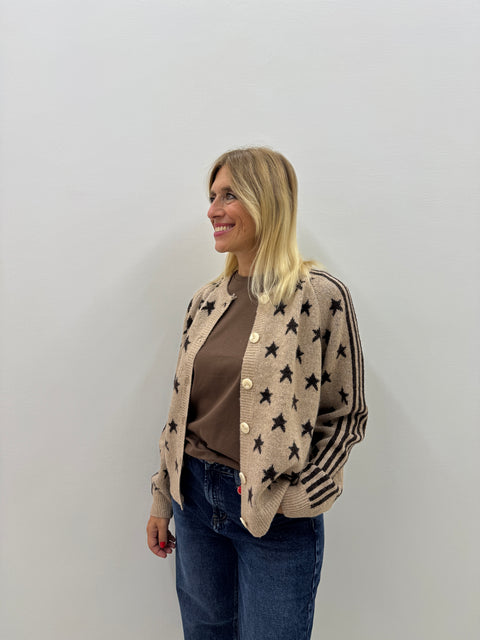 Cardigan Simona Camel