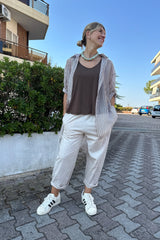 Camicia Flavia Beige