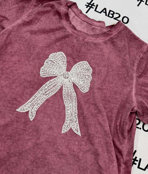 T-shirt Chic Pink Delavè