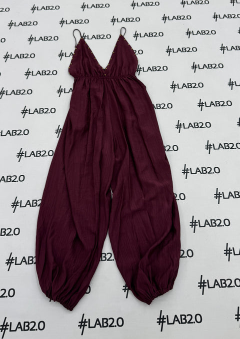 Tuta intera Clizia Bordeaux