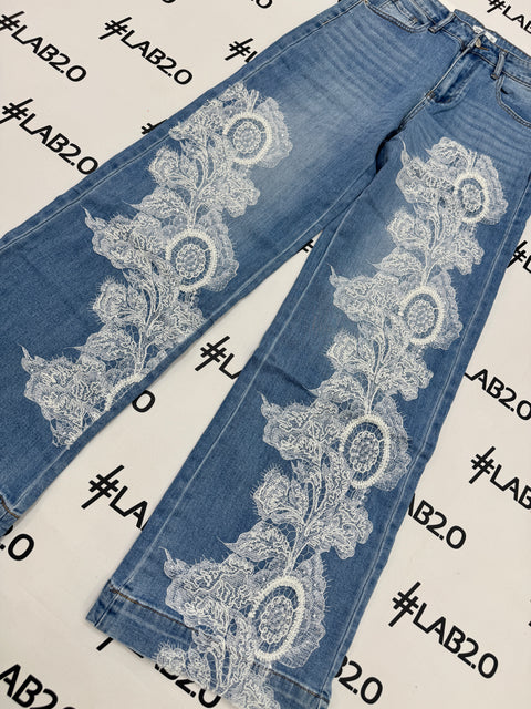 Jeans Ricamo