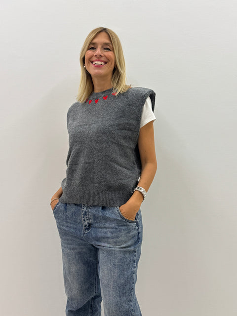 Gilet Cuoricini