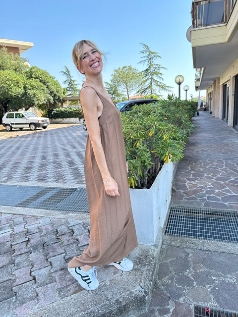 Alice Camel Jumpsuit