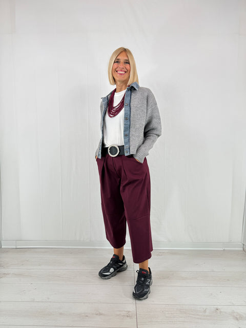 Cardigan Diana Grigio