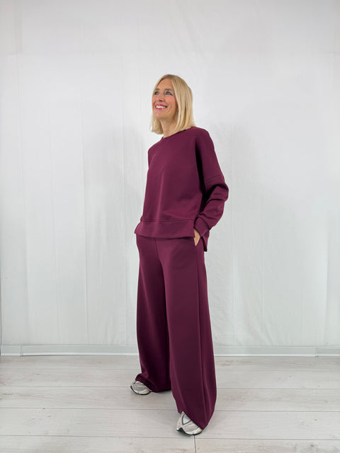 Pantalone Rhianna Bordeaux