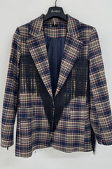 Blazer Fringe Blu