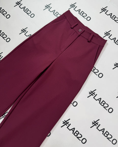 Pantalone Dama Bordeaux