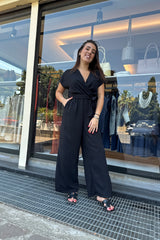 Priscilla Black Jumpsuit