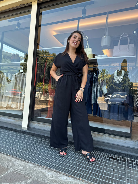 Priscilla Black Jumpsuit
