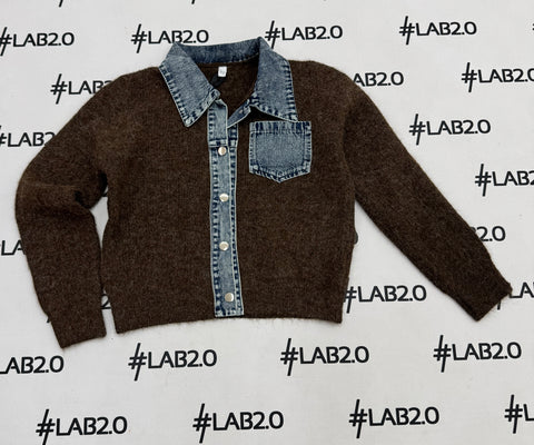 Maglione Diletta Marrone
