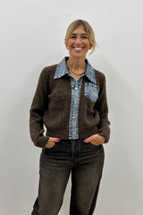 Maglione Diletta Marrone