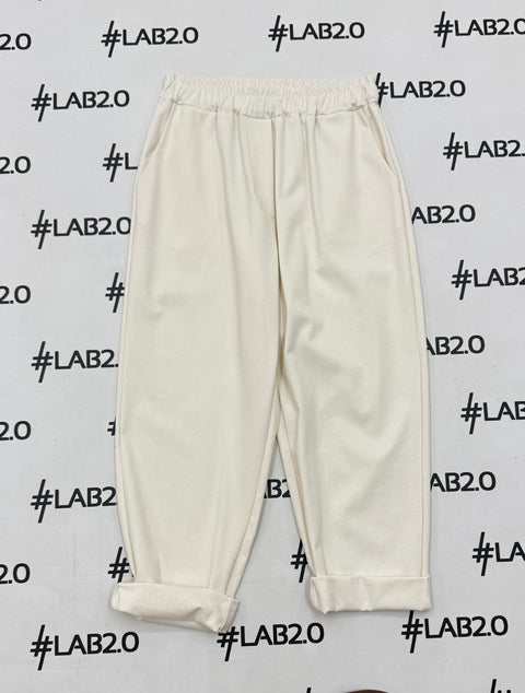 Pantalone Moon Spring Panna