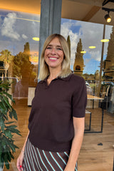 Polo Virginia Marrone