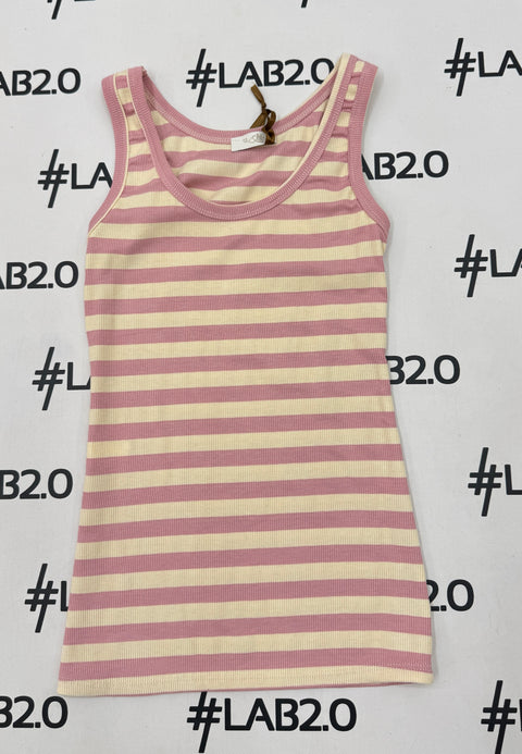 Pink Barbarella tank top