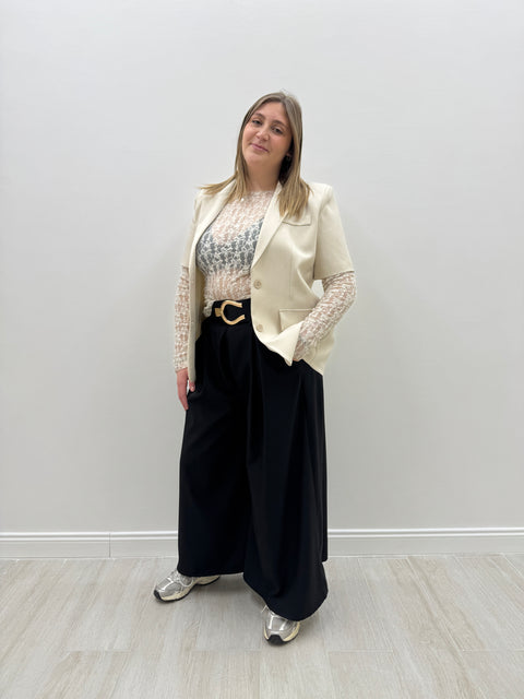 Smart Cream Blazer