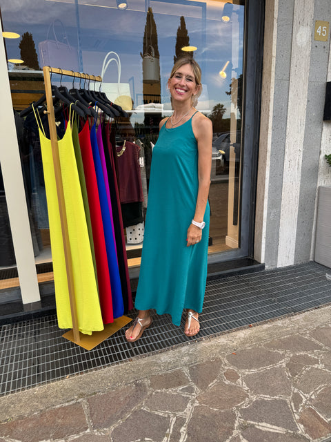 Vestido Betta Turquesa