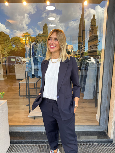 Blazer Moon Blu